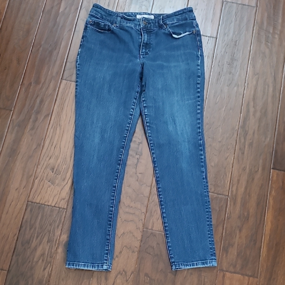 Chico's Platinum Skinny Jeans size 1 SHORT (8)